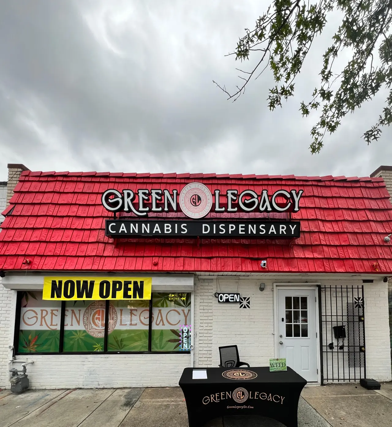 Green Legacy storefront on 14th Street NW