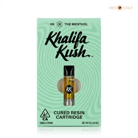 Cartridge(Cured Resin): Khalifa Mint | 1G (vape)