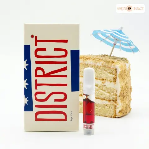 Cartridge (Liquid Diamond and Sauce Vape ): Beach Cake | 1G (vape)