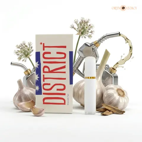 Disposable : Garlic Diesel ( Liquid Diamond and Sauce ) - 1G (vape)