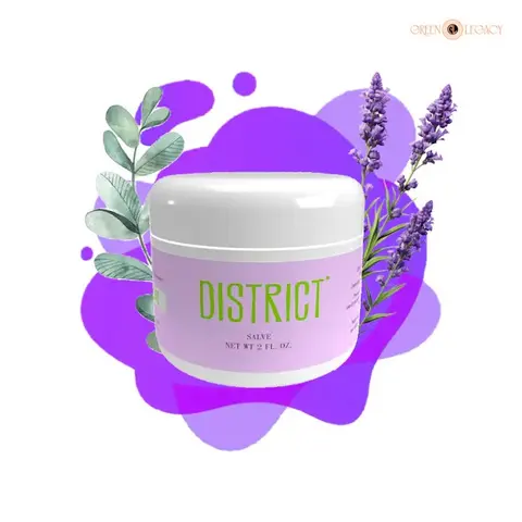4:1 Salve | Lavender Eucalyptus, topical from District Cannabis