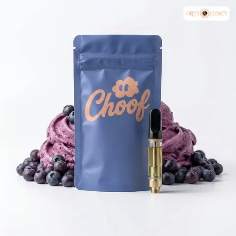 Huckleberry Gelato, vape from Choof