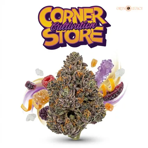 Sherb Coctail #7, flower from CornerStore Cultivation