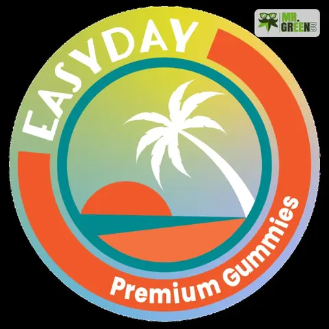 Rest & Relax - Sour Apple Cherry Gummies, edible from Easy Day