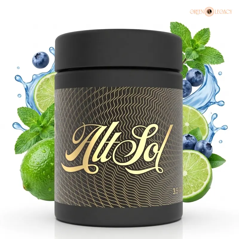 Blue Limeade strain from AltSol at Green Legacy