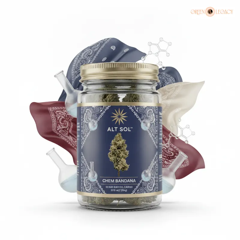 Chem Bandana strain from AltSol at Green Legacy