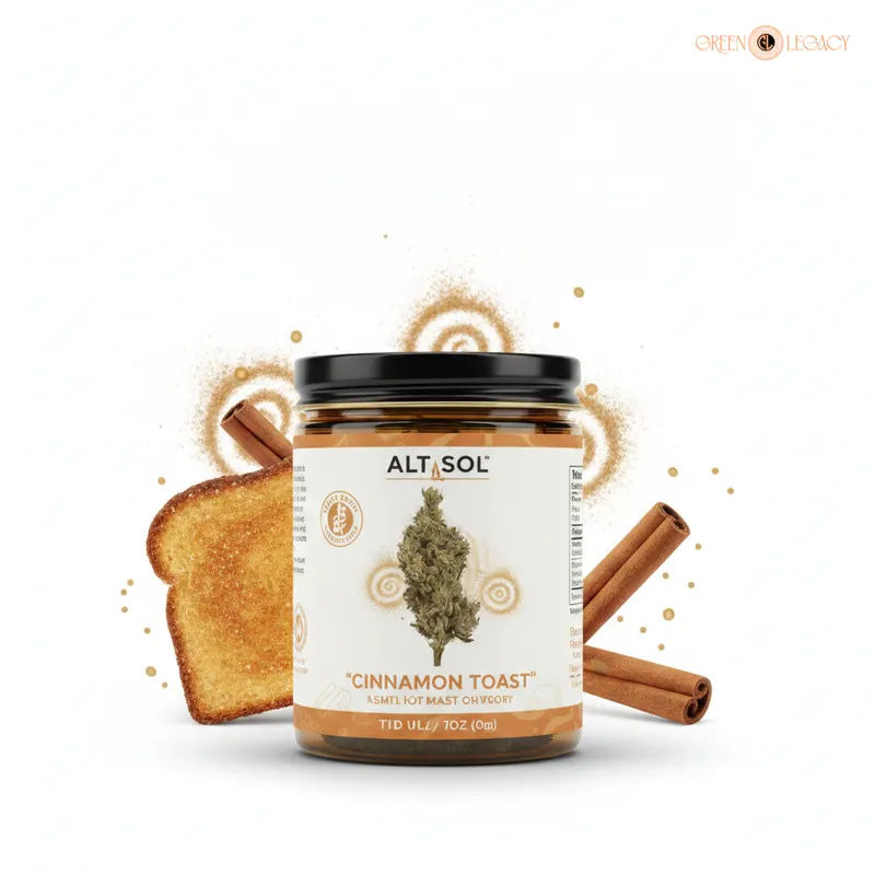 Cinnamon Toast strain from AltSol at Green Legacy