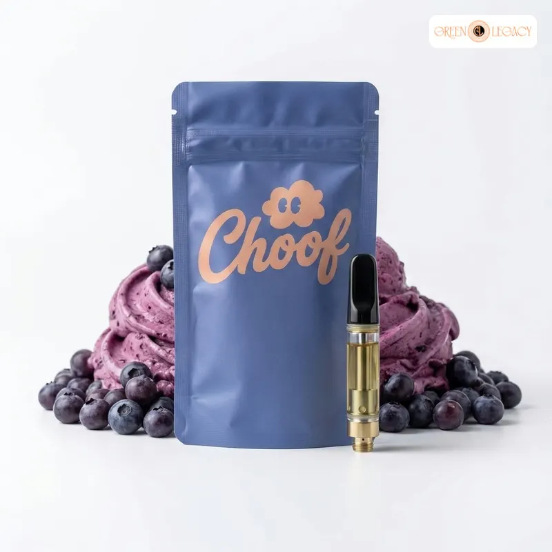 Huckleberry Gelato strain from Choof at Green Legacy