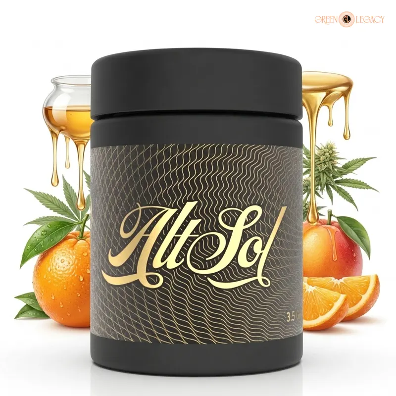 Juicee J strain from AltSol at Green Legacy