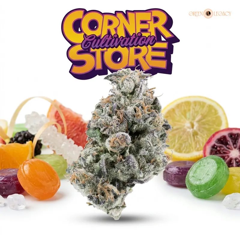 Kandy strain from CornerStore Cultivation at Green Legacy