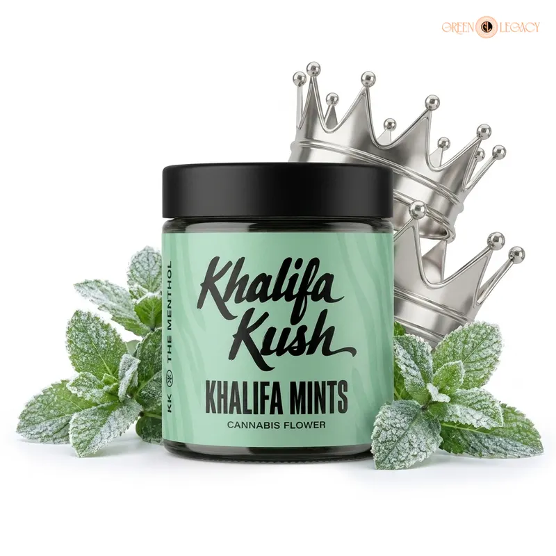 Khalifa Mints strain from Khalifa Kush at Green Legacy
