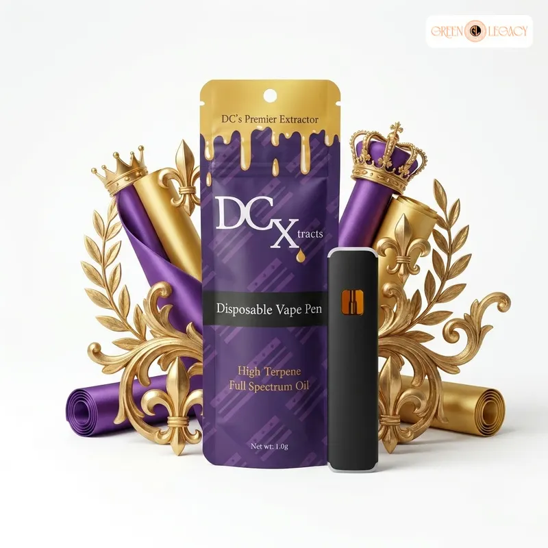 King Louie XIII strain from DC Xtracts at Green Legacy