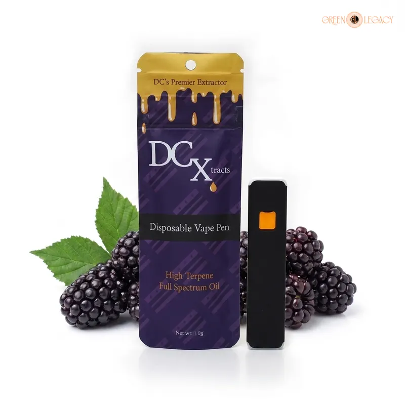 Marionberry Kush strain from DC Xtracts at Green Legacy