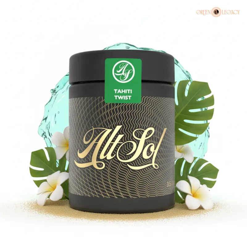 Tahiti Twist strain from AltSol at Green Legacy
